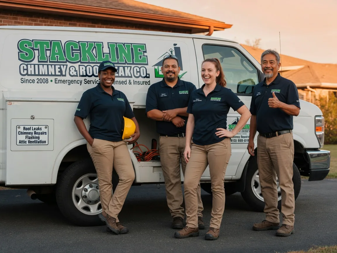 Chimney flashing repair company in Grass Lake, MI